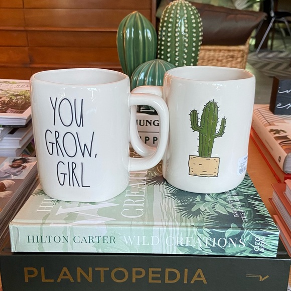 Rae Dunn 1 YOU GROW GIRL Ceramic Coffee Mug - Picture 7 of 7